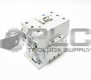ALLEN BRADLEY 100-C85*00 SER A CONTACTOR 100-S AUX CONTACT 110/120V 50/60HZ