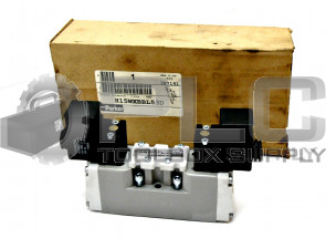 NEW PARKER SCHRADER BELLOWS H15WXBBL53D VALVE DOUBLE SOLENOID 3POS APB
