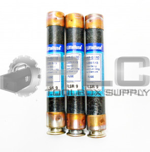 LOT OF 3 NEW LITTELFUSE FLSR 9 TIME DELAY DUAL ELEMENT FUSE 