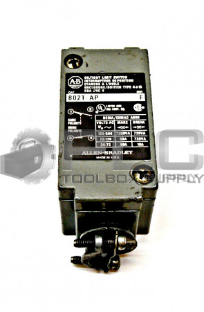 ALLEN BRADLEY 802T-AP /F LIMIT SWITCH 