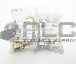 LOT OF 2 NEW ALLEN BRADLEY 77135-166-51 MOUNTING CLIP KIT FOR PANELVIEW 12 CLIPS