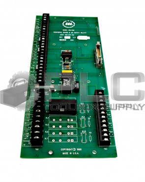 INTERLOCK INDUSTRIES INC 155-017-02 PERIPHERAL PC BOARD MODEL 105/106 15501702