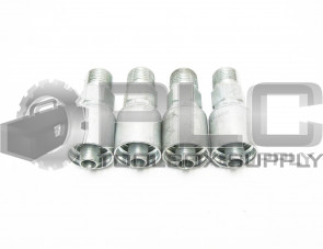 LOT OF 4 NEW PARKER 10143-8-8 Fitting 1/2" HOSE X 1/2" MALE NPTF PIPE - RIGID 