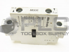 ALLEN-BRADLEY 599-M00R INTERLOCK ASSEMBLY AUXILIARY SERIES B MOOR