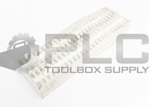 NEW BOX OF 50 ALLEN BRADLEY 1492-CA1 /C WHITE TERMINAL BLOCK  SER C 