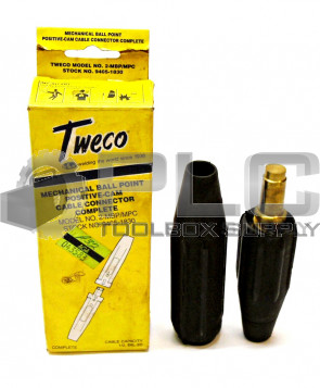 NEW TWECO 2-MBP/MPC MECHANICAL BALL POINT POSITIVE-CAM CABLE CONNECTOR 9405-1830