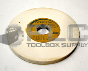 NEW NORTON 38A90-I8VBE GRINDING WHEEL 7X1/2/1-1/4 3600RPM 38A90I8VBE