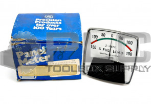 NEW GENERAL ELECTRIC/RAM METER INC. 9R787 METER 150-0-150 DC SHUNT EXTERNAL