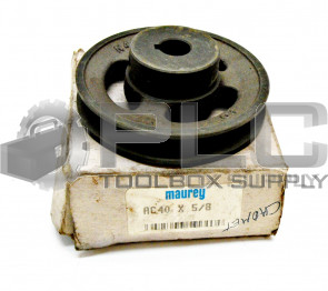 NEW MAUREY AC40 X 5/8 V-BELT PULLEY SINGLE GROOVE AC40X5/8