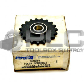 NEW LOVEJOY 35BB19 IDLER SPROCKET 1/2" BORE 68514417459 