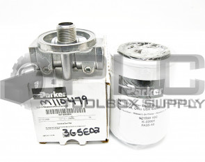 NEW PARKER 12AT10CN25BBH 12AT SERIES LOW PRESSURE FILTER 