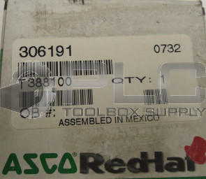 ASCO 306191 VALVE REBUILD KIT 0732 REDHAT