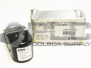 PARKER G23 50/60HZ 9W NORMALLY CLOSED COIL ASSEMBLY J3710D PARKER SPX