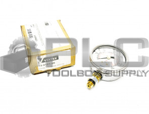 NEW VEKTEK 72-2121-46 PRESSURE GAUGE 3000PSI 