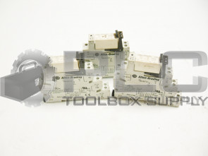 LOT OF 3 ALLEN BRADLEY 700-HLT12 /A  TERMINAL RELAY 