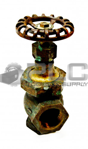 CRANE CO. 17-1 GLOBE VALVE SIZE 1-1/2 90DEGREE 150