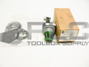 NEW ALLEN BRADLEY 800T-QH10G  /U GREEN PILOT LIGHT 