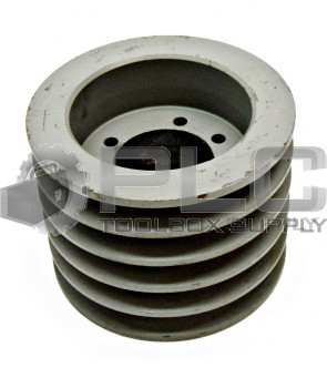NEW WOODS 5.0X5BSD 5 GROOVE PULLEY 5-1/4" DIA 1-1/2" BORE