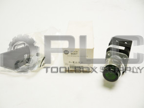 NEW ALLEN BRADLEY 800T-QBH2G / U PUSH BUTTON GREEN  