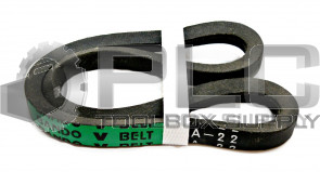 NEW BANDO A-22 V-BELT ANTI-STATIC OIL & HEAT RESISTANT CL20 A22