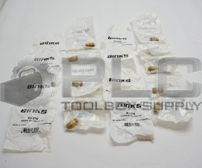 LOT OF 18 NEW BINKS 83-576 BRASS DM NIPPLE 1/4" 83576