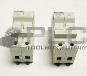 LOT OF 2 FERRAZ SHAWMUT USBCC2 CIRCUIT BREAKER 30 A 600V 