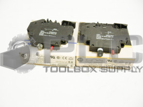 NEW LOT OF 2 ALLEN BRADLEY 1492-GH008 /B CIRCUIT BREAKER 