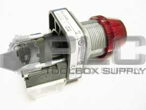 NEW ALLEN BRADLEY 800T-QH24R  / U PILOT LIGHT RED 