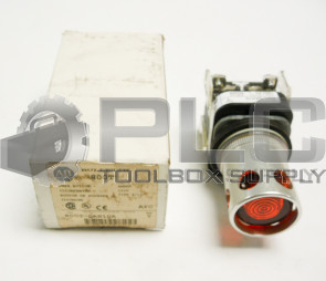 NEW ALLEN BRADLEY 800T-QAH10A /T  PILOT LIGHT AMBER