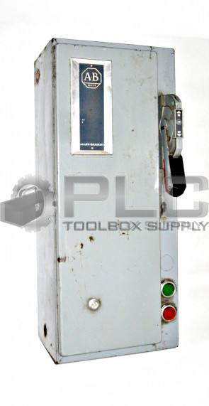 ALLEN BRADLEY 512-BAB-6-24 COMBINATION STARTER W/ 512 ENCLOSURE 