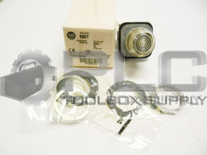 NEW ALLEN BRADLEY 800T-QH10C / U PILOT LIGHT CLEAR 