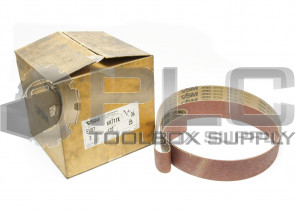 BOX OF 25 NEW VSM KK711X 36 GRIT 3" X 136" ALUMINIUM OXIDE SANDING BELT