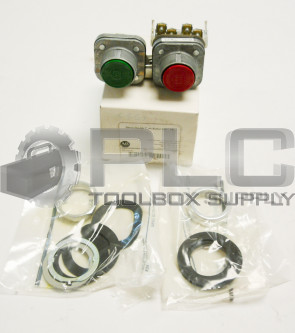 NEW ALLEN BRADLEY 800T-FB16A /T PUSH BUTTONS RED AND GREEN 