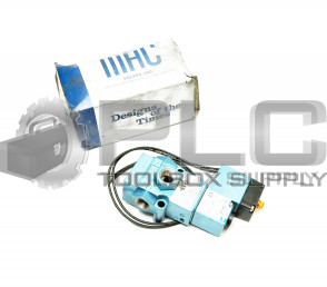 NEW MAC 55B-12-PI-116AA SOLENOID VALVE 150 PSI w/ PID-116AAAA