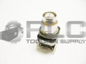 NEW ALLEN BRADLEY 800T-QAH24C / T CLEAR PUSH BUTTON 