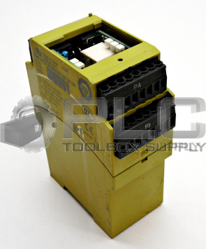 PILZ PSWZ X1P 3V/24-240VACDC 2N/O 1N/C 2SO SAFETY RELAY 777950