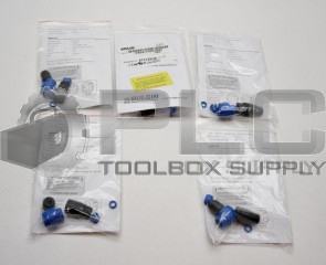 LOT OF 5 NEW BULGIN PX0411/02S/5560 ELECTRICAL CABLE CONNECTORS PX041102S5560