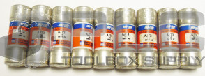 NEW LOT OF 9 FERRAZ SHAWMUT AJT3 3A DUAL ELEMENT FUSE 600V