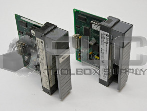 LOT OF 2 ALLEN BRADLEY 1747-DCM SER A DIRECT COMMUNICATION MODULE *READ*