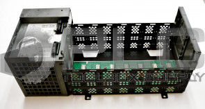 ALLEN BRADLEY 1746-P4 SER A POWER SUPPLY W/ 1746-A7 SER B 7-SLOT RACK SLC 500
