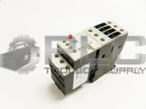 SIEMENS 3RT1025-1B CONTRACTOR WITH 3RU1126-1JB0 OVER LOAD RELAY 