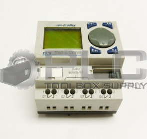 ALLEN BRADLEY 1760-L12BWB /B CONTROLLER DIGITAL INPUT 