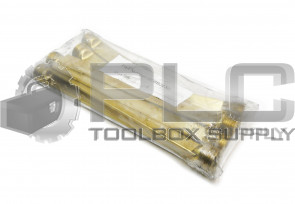 BAG OF 8 NEW DME SB38X6 STRAIGHT BLADE BRASS BAFFLE PLUG 6" - 3/8" NPT