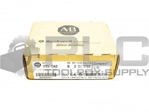 NEW SEALED ALLEN BRADLEY 1769-OA8 /B OUTPUT MODULE SER B REV 2