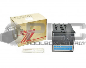 NEW SHINKO JCD-33A-A/M DIGITAL INDICATING CONTROLLER MULTI-RANGE 100 - 240V AC