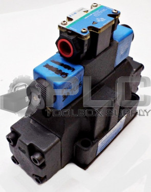 NEW EATON VICKERS DG5V-8-S-2C-T-M-FTWL-B-10 VALVE W/ DG4V-3S-6C-M-FTWL-B5-60