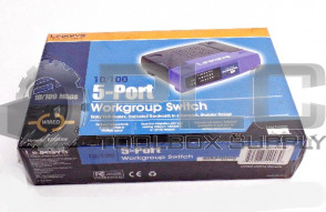 NEW LINKSYS EZXS55W ETHERNET SWITCH 5PORT 10/100 WORK GROUP