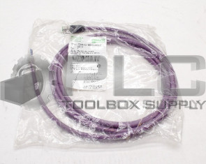 NEW MURR ELEKTRONIK 7000-13105-8030300 M12 MALE 0° W/ CABLE DEVICENET