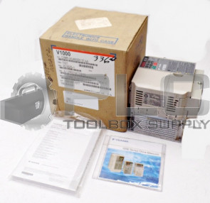 NEW YASKAWA ELECTRIC CIMR-VU4A0011FAA REV.C AC DRIVE 7.5HP 3PHASE 480VAC