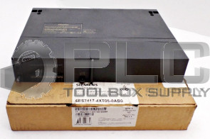 NEW SIEMENS 6ES74174XT050AB0 CPU 417-4 30 MB 4 INTERFACES  6ES7417-4XT05-0AB0